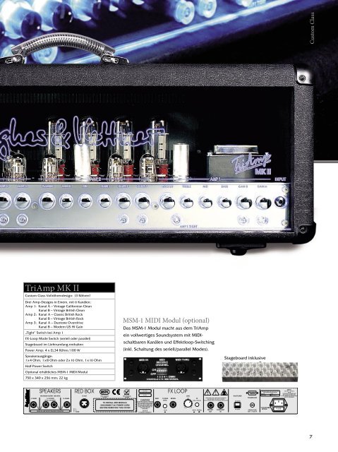 Guitar & Bass Amplification 2006