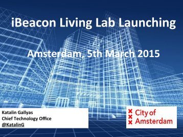 iBeacon Living Lab Launching