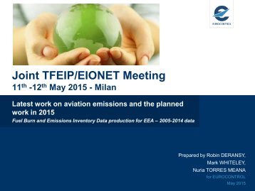Joint TFEIP/EIONET Meeting
