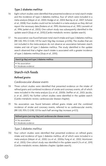 Carbohydrates and Health