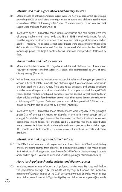 Carbohydrates and Health