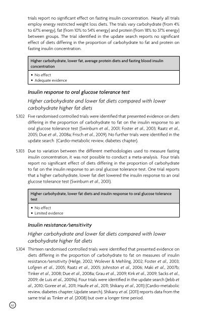 Carbohydrates and Health