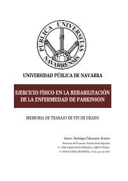 EJERCICIO FÍSICO EN LA REHABILITACIÓN DE LA ENFERMEDAD DE PARKINSON