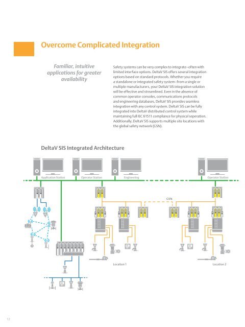 DeltaV SIS brochure - Emerson Process Management