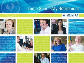 Lump Sum – My Retirement