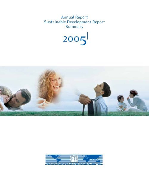 Annual Report Sustainable Development  Report ... - Groupe SEB
