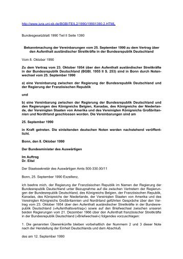 BES_RECHT__Bekanntmachung_d_Vereinb[1]._v._25.09.90_Ausl._Streitkraefte