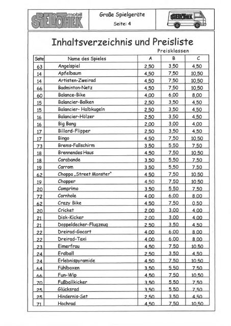 Groß Spiele Katalog zum Download