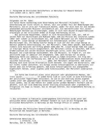 Auswaertiges Amt 1940_Nr3 - Polnische Dokumente zur Vorgeschichte des Krieges