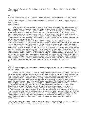 Auswaertiges Amt 1939_Nr2 - Dokumente zur Vorgeschichte des Krieges