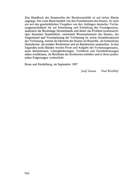 Handbuch des Staatsrechts der BRD §25