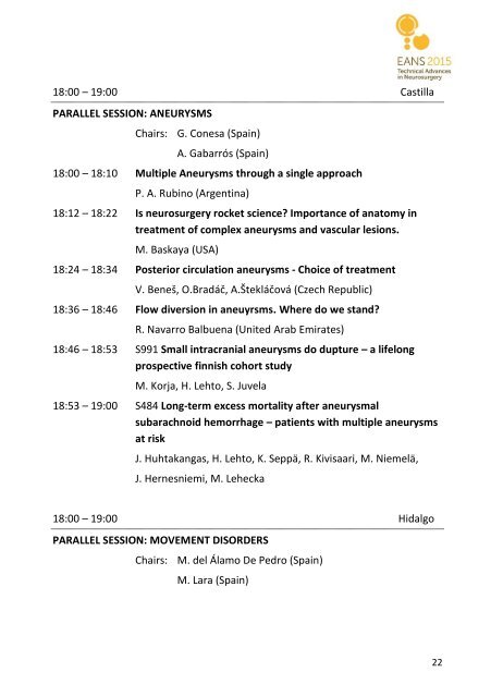 PROGRAMME