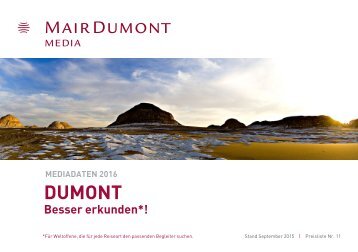 MDM_Mediadaten_Markenheft_DUMONT_2016