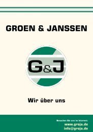 GROEN & JANSSEN Wir über uns