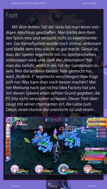 Inoffizielles PlayStation eMagazin KRYSCHEN #025