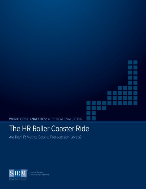 The HR Roller Coaster Ride