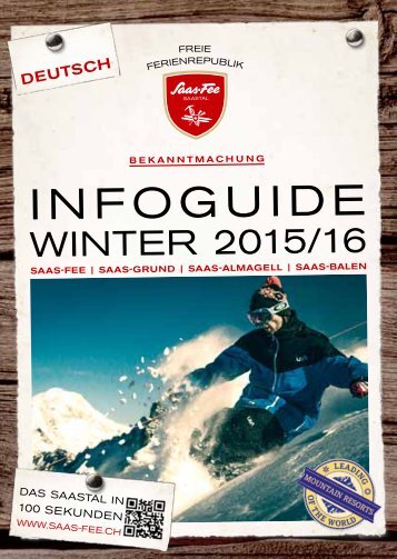 Infoguide Winter 2015/2016