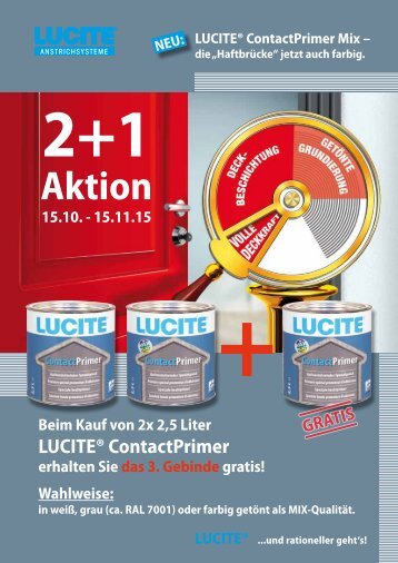 Lucite Contactprimer 2+1 Herbst 2015