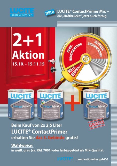 Lucite Contactprimer 2+1 Herbst 2015