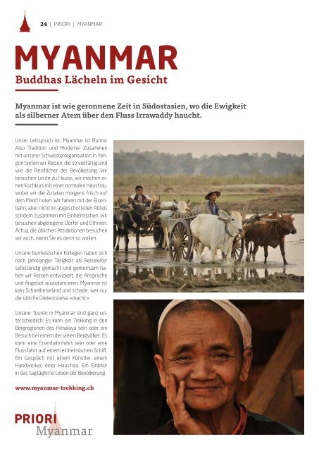 Reisen nach Madagaskar und in die Welt - PRIORI Katalog 2014