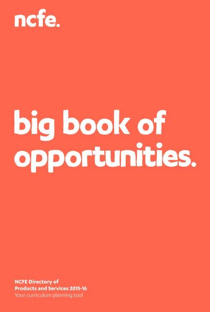 big book of opportunities
