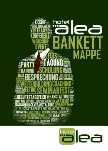 Hotel Alea Bankett-Mappe