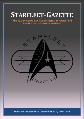 Starfleet-Gazette, Ausgabe 032 (September 2015)
