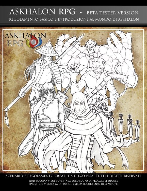 ASKHALON RPG MANUALE BASE