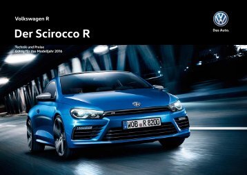 Der neue Scirocco R - Volkswagen