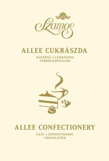 ALLEE CUKRÁSZDA ALLEE CONFECTIONERY