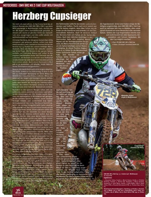 Motocross Enduro - 11/2015