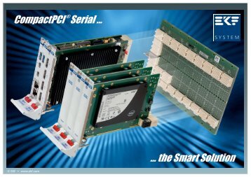 CompactPCI Serial .. .. the Smart Solution