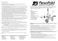 Saildrive (.pdf) - Flexofold