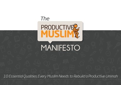 ProductiveMuslim-Manifesto