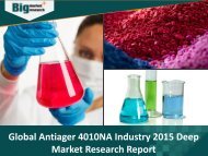 In Depth Analysis On Antiager 4010NA Industry - Trends, Size, Share, Demand, & Forecasts