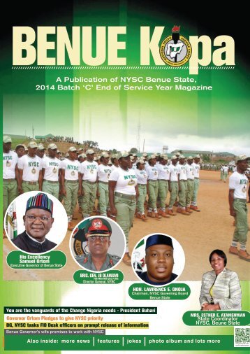 Benue Kopa Magazine