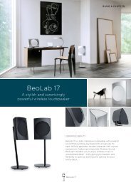 BeoLab 17 - Product Sheet_Apr15