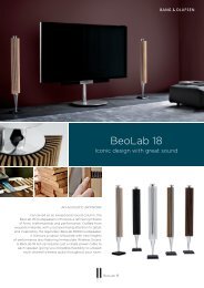 BeoLab 18 - Product Sheet_Apr15