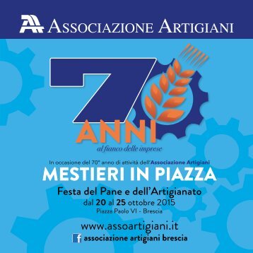 Associazione Artigiani 70 anni