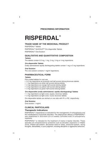 RISPERDAL®