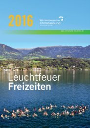 Leuchtfeuer Freizeiten 2016