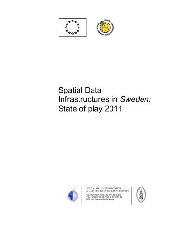 Spatial Data Infrastructures in Sweden: State of ... - inspire - Europa