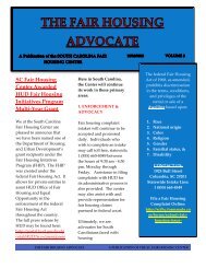 The Fair Housing Advocate - Volume 5 