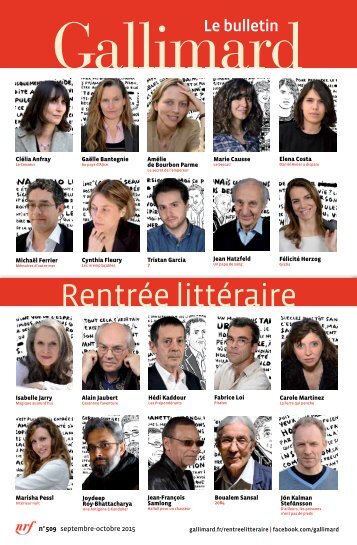 Rentrée littéraire