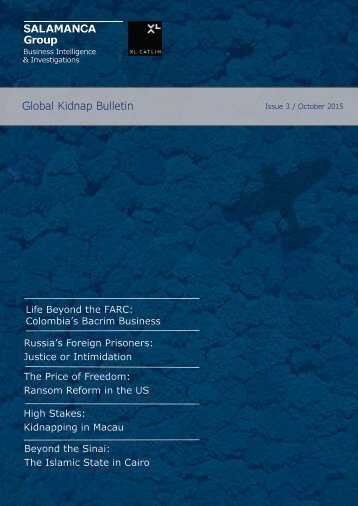 Global Kidnap Bulletin