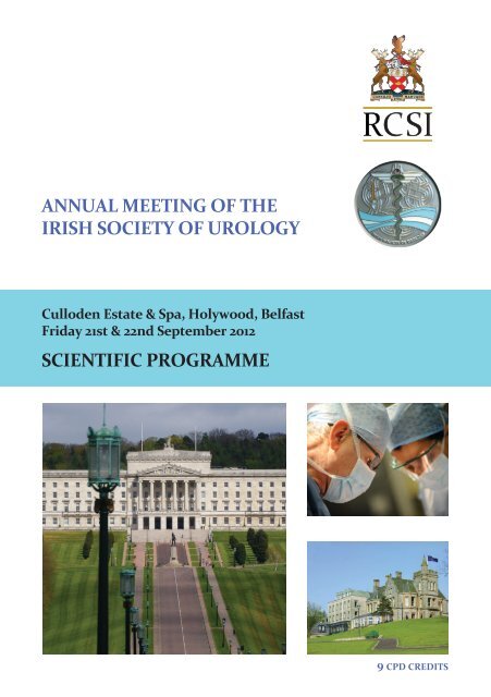 annual meeting of the irish society of urology scientific programme