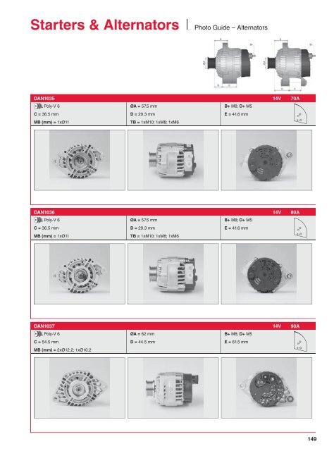 Starters & Alternators