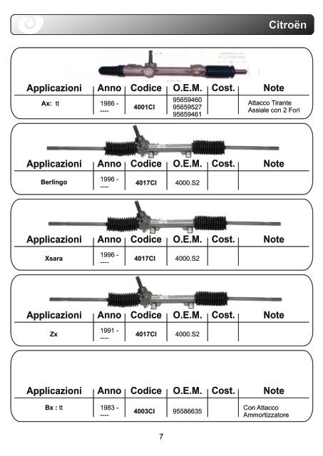 aps Lenkung Katalog komplett