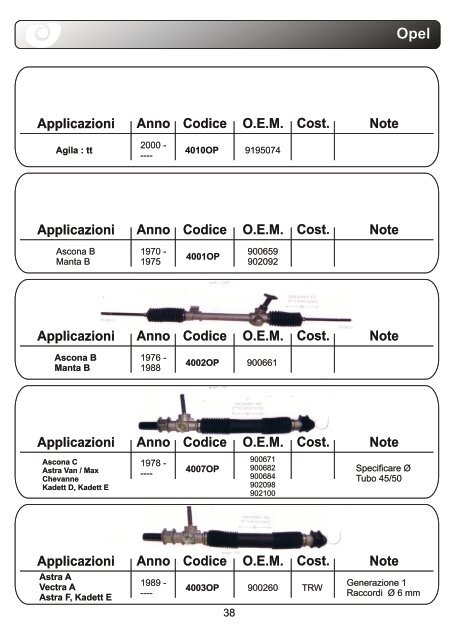 aps Lenkung Katalog komplett