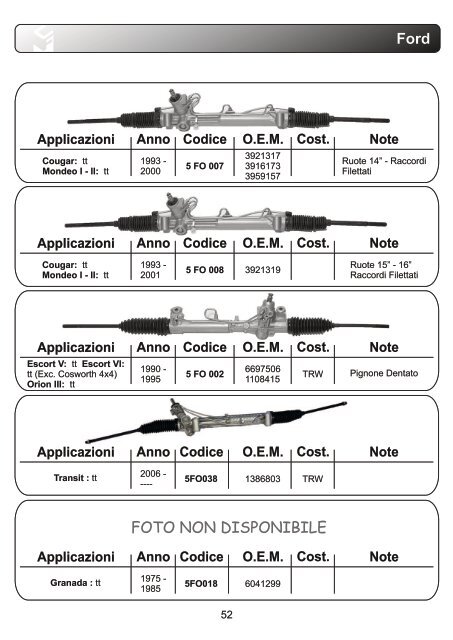 aps Lenkung Katalog komplett